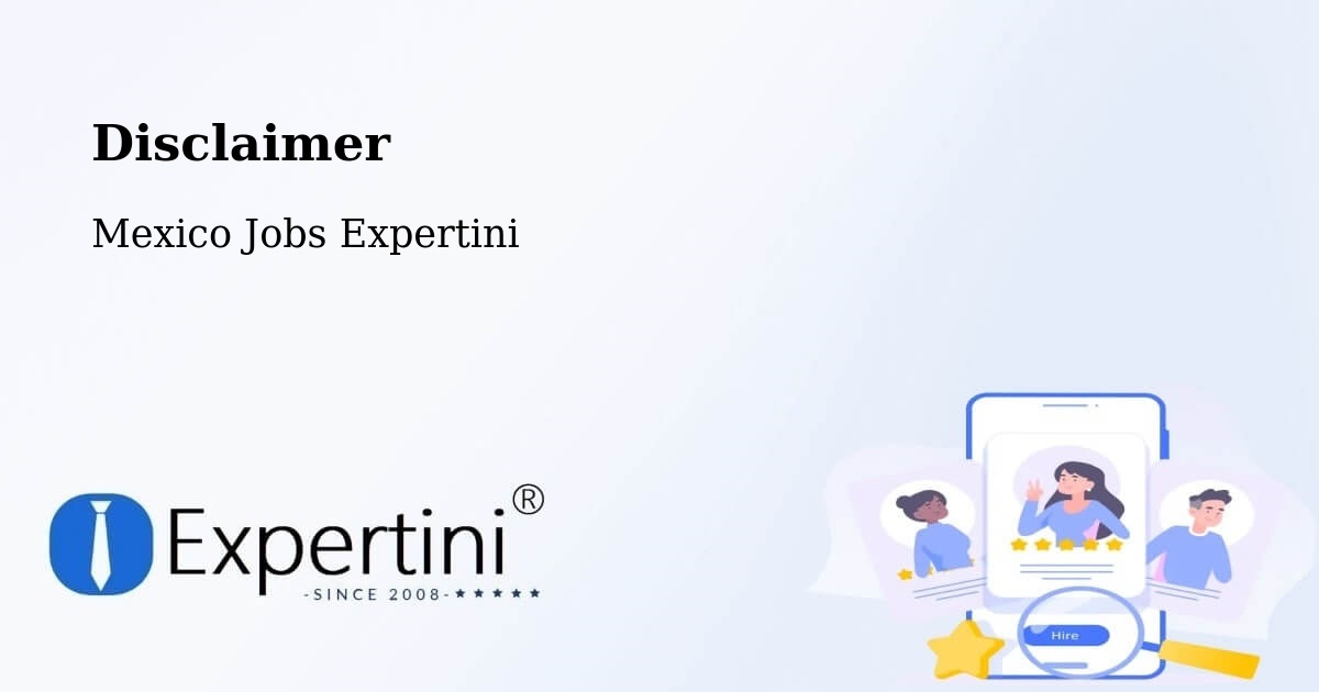 Disclaimer – Janambo - Mexico Jobs Expertini